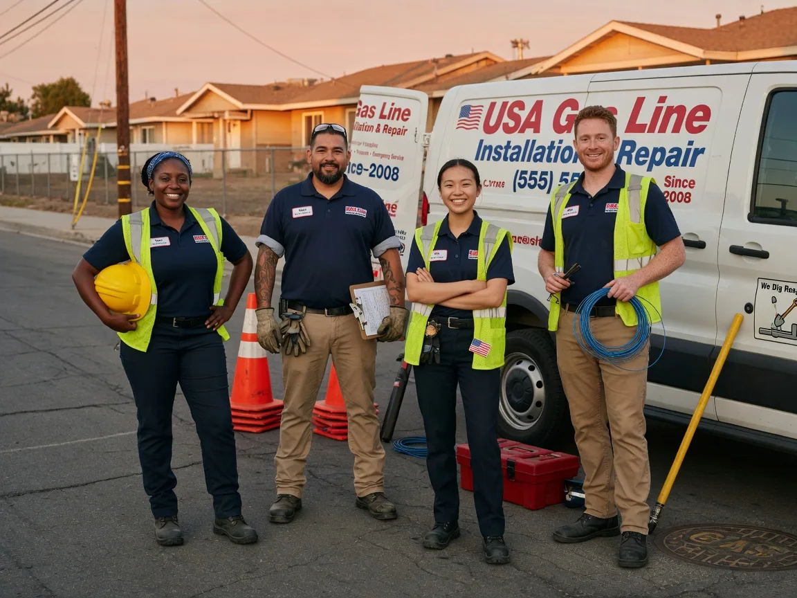 Gas Line Installation company in Sugartown, LA